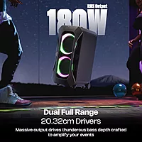Zebronics Roxor Plus Trolley DJ Speaker