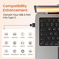 Portronics Bridge X – USB 3.0 OTG Adapter, Type-C To USB, High-Speed Data Transfer