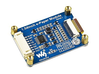 200x200, 1.54inch E-Ink display module, three-color