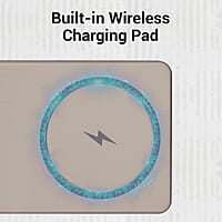 ZEBRONICS MW65 Wireless Power Bank, 10000 mAh, Rapid Charge, Built-in Wireless Charging Pad, Outputs - 22.5W Wired | 15W Wireless, Type C PD, LED Indicator