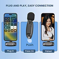 Portronics Dash 7 – 8-Pin Wireless Mic for iPhone & iPad offers crystal-clear audio, easy connectivity, and compact design, making it perfect for content creators and on-the-go recording.