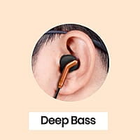 ZEBRONICS BRO 3.5mm Wired Earphones, in-Line MIC, Deep Bass, 1.2m Strong and Long Lasting Cable, Light Weight, Compatible with Mobile Tablet Laptop