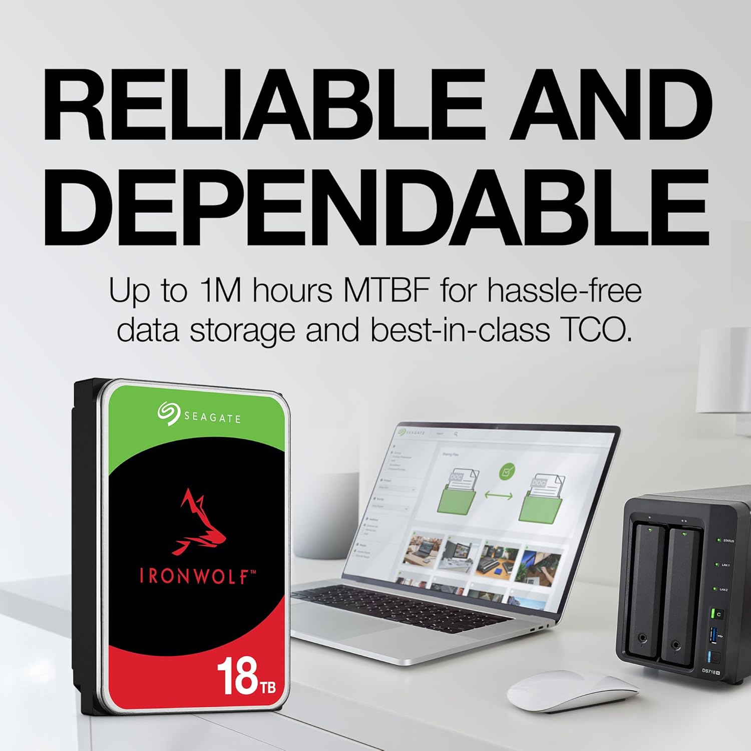 Open Box Seagate Ironwolf 4TB (SKR001)
