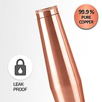 MILTON Copper Crown 1100 Water Bottle, 1.09 Litre, 1 Piece