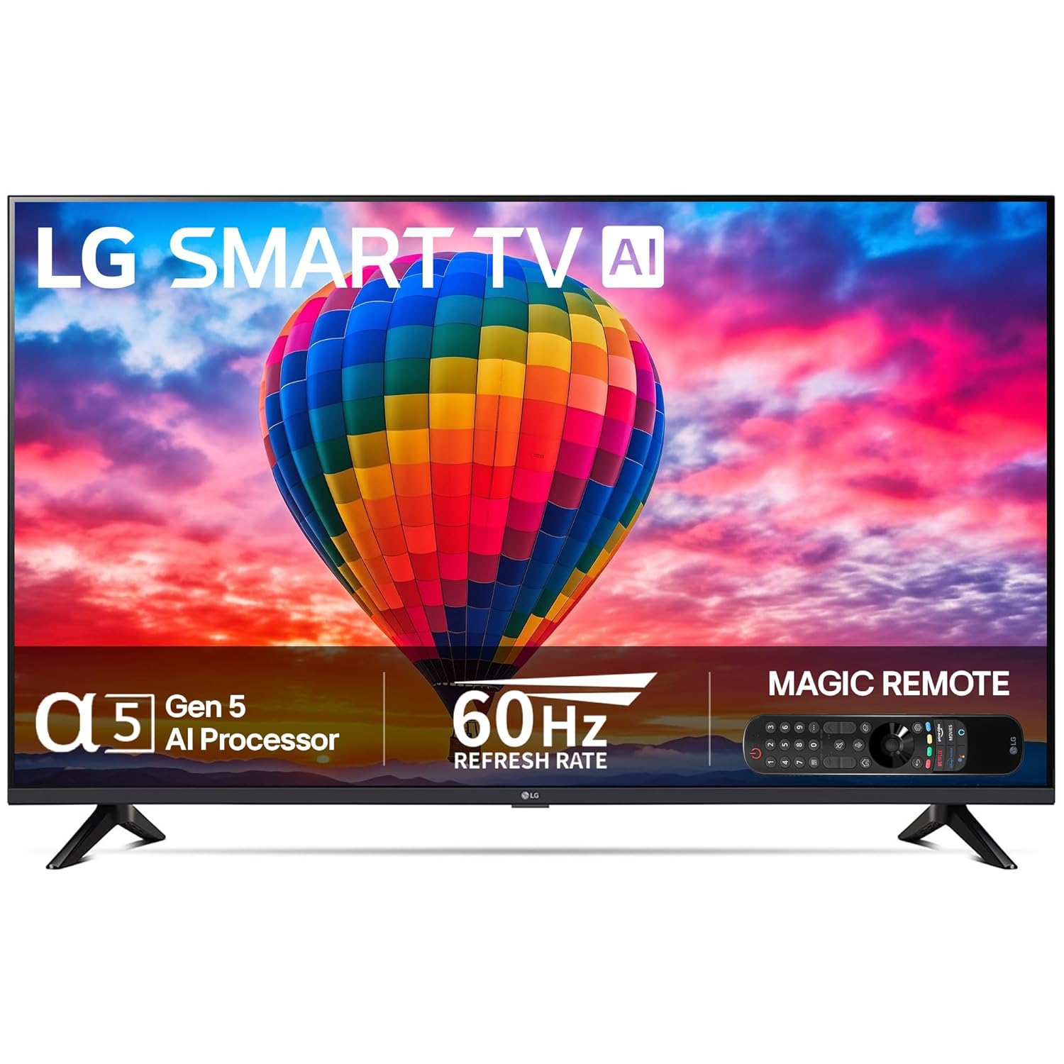 LG 80 cm (32 inches) HD Ready Smart LED TV 32LQ576BPSA