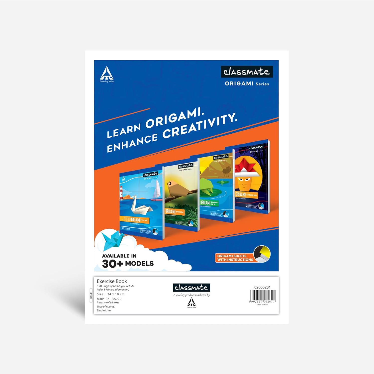 Classmate Notebook | 120 Pages | Single Line