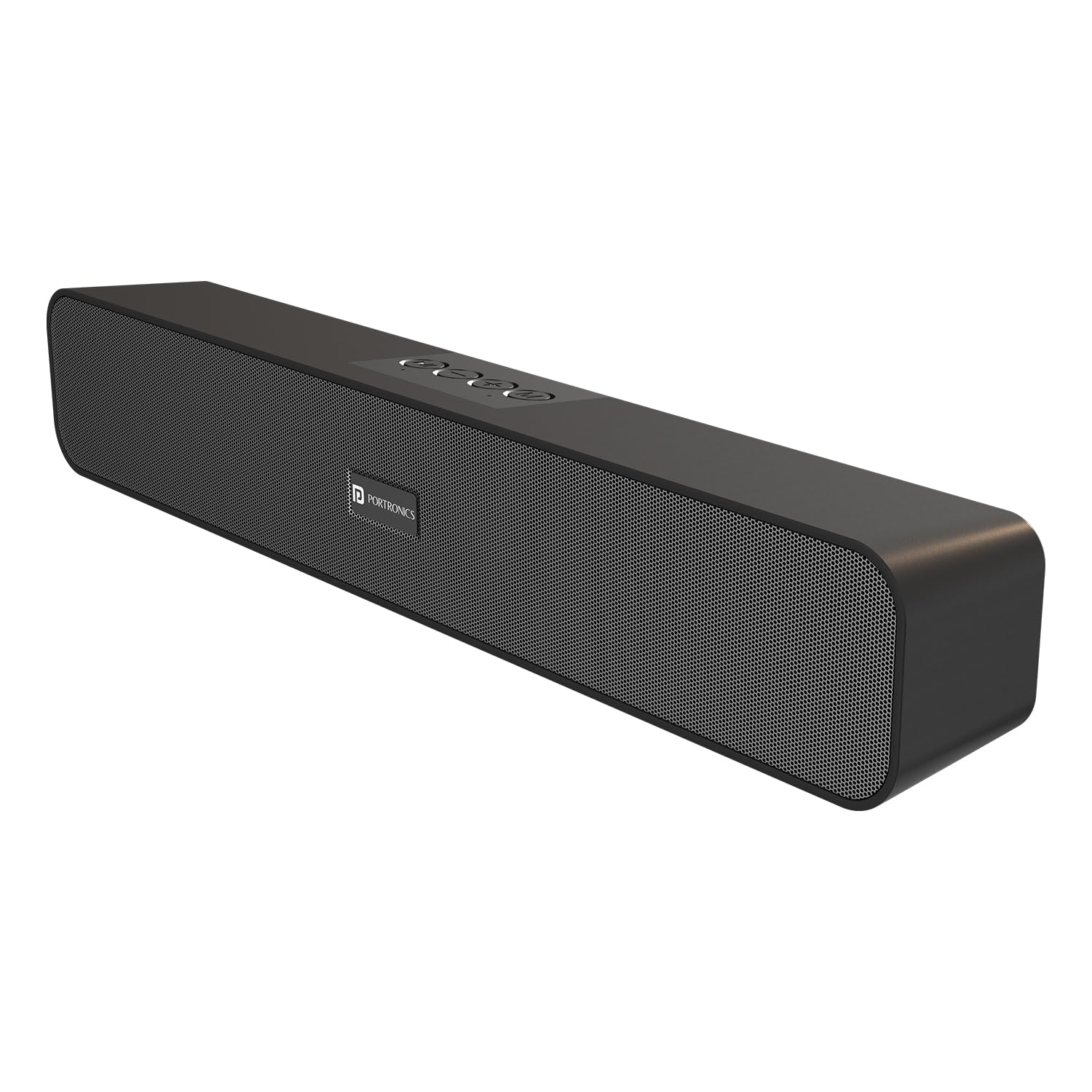 POR 2423 Decibel 24 Soundbar – 10W | BT 5.3 | TWS | AUX | USB | TF | FM | Volume Control | Recharge