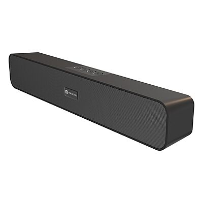 POR 2423 Decibel 24 Soundbar – 10W | BT 5.3 | TWS | AUX | USB | TF | FM | Volume Control | Recharge