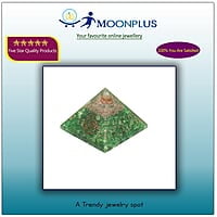 Green Orgonite Pyramid