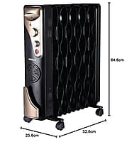 Havells OFR 11 2900 Watts Wave Fin with PTC Fan Heater
