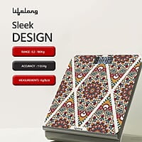 Lifelong Bloom LLWS54 Body Weighing Scale (Indian Cultural Series - Rajasthan Rural)