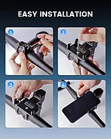 RAVEMEN ALUMINUM ALLOY BIKE PHONE HOLDER