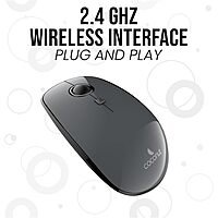 Coconut WKM14 Classic Wireless Keyboard & Mouse Combo (Windows Compatible, 2.4GHz Wireless, 6–10M Range, PC & Laptop, 1 Year Warranty)