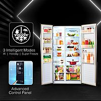 Godrej 564 L Multi Air Flow System, With Advanced Controls Frost Free Side-By-Side Refrigerator