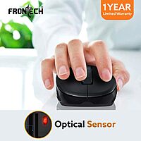 Frontech KB-0028 Wired USB Keyboard – Ergonomic Design | Quiet Keys | Durable Build | Smooth Typing for Everyday Use