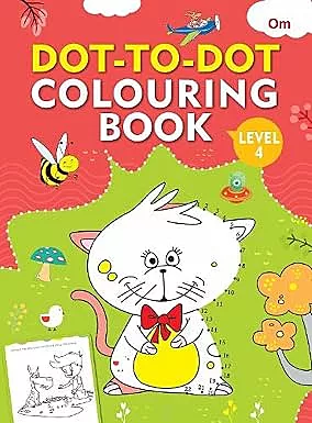 DOT TO DOT COLOURING BOOK 4
