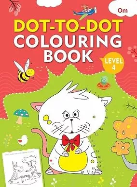 DOT TO DOT COLOURING BOOK 4