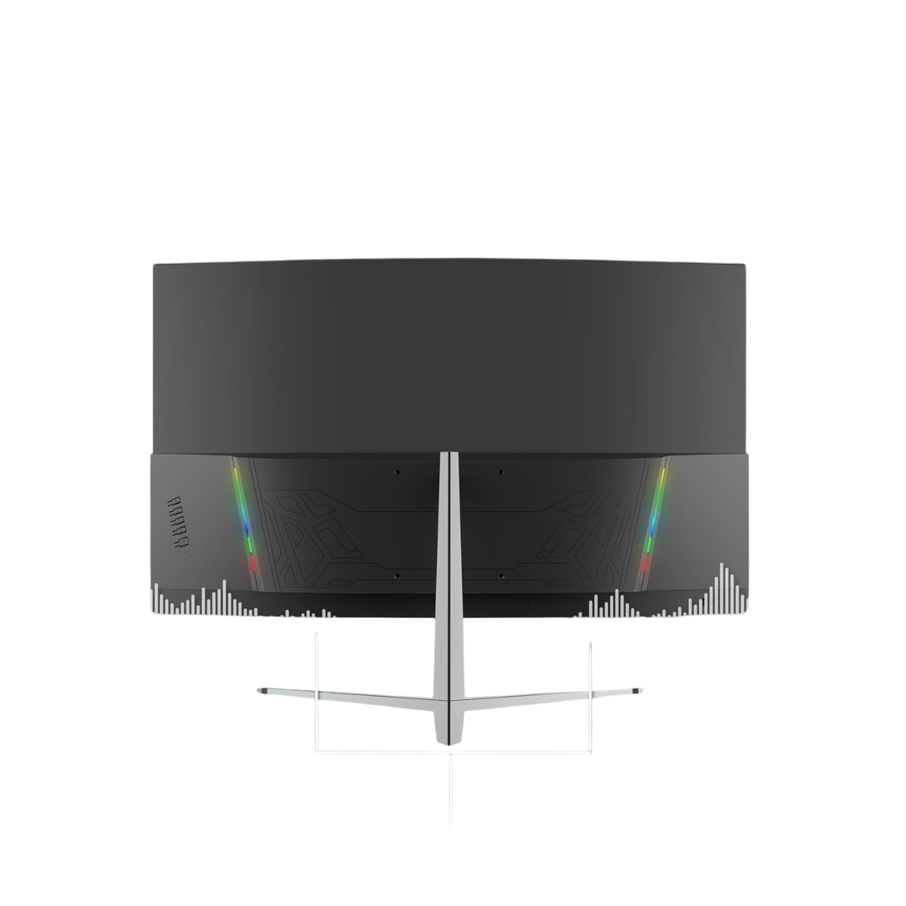 Geonix Neon 27-Inch LED Curved Monitor, 75Hz Refresh Rate, Black-โGXTF-WVHDF27B Geonix Neon 27-Inch LED Curved Monitor, 75Hz Refresh Rate, Black-โGXTF-WVHDF27B