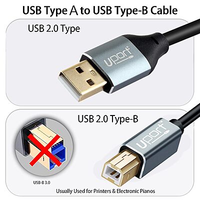 Uport 10M USB 2.0 Active Printer Cable – Premium quality, ensures reliable data transfer for printers. Ideal for long distances, supports high-speed connections. Durable and flexible design.