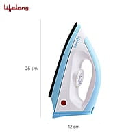 Lifelong Dry Iron Press 1100 W, Electric Dry Iron with Temperature Controle