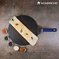 Wonderchef Reva Flat Aluminum Nonstick Dosa Tawa 33cm Non Stick Tawa 4mm