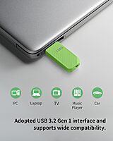 Acer UP300 128GB USB 3.2 Pen Drive – High Speed Flash Drive | Green