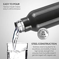 MILTON Smarty Stainless Steel Water Bottle, 730 ml