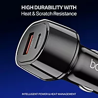 boAt 55W Fast Car Charger (Carbon Black)