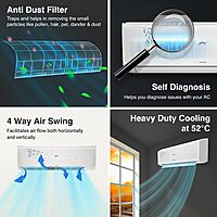 Godrej 1.5 Ton 3 Star, Wi-Fi, 5 Years Comprehensive Warranty, 5-In-1 Convertible Cooling Inverter Art Studio Split AC