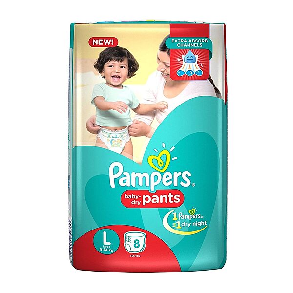 PAMPERS LARGE 8