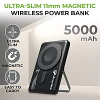 UltraProlink UM1128 - Juice-Up Swipe Magnetic Powerbank with Wallet (Tan)