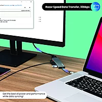Portronics Mport 52 – 7-in-1 USB-C Hub features 4K HDMI, USB 3.0 ports, SD card reader, and more. Perfect for expanding connectivity for laptops and devices, enhancing productivity on the go.