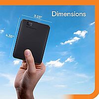 Western Digital WD Elements External HDD, 2TB