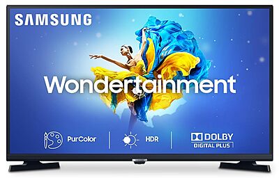 Samsung 80 cm (32 Inches) Wondertainment Series HD Ready LED Smart TV UA32T4340BKXXL