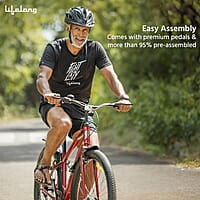 Lifelong Cycle for Men & Women - 27.5 T MTB Cycle - Single Speed Bike/Bicycle – V Brake Cycle - Rigid Fork - Mountain Bike