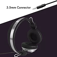 Zebronics ZEB-1001HMV Wired Headphones – Mic, Multicolor, featuring comfortable ear pads, adjustable headband, and high-quality sound. Perfect for music lovers and gamers alike!