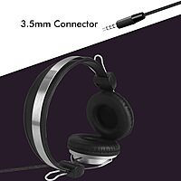 Zebronics ZEB-1001HMV Wired Headphones – Mic, Multicolor, featuring comfortable ear pads, adjustable headband, and high-quality sound. Perfect for music lovers and gamers alike!