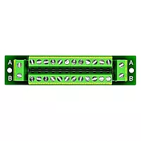 16 Amp 2x12 Position Terminal Block Distribution Module for AC DC