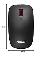 Open Box ASUS WT300 /Ambidextrous Design,Runs on 1 AA Battery- upto 15 months life, 1600 DPI Wireless Optical Mouse
