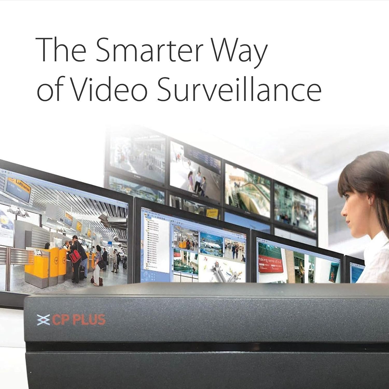 Open Box CP Plus 8 Channel Full HD DVR with H.265+ Compression | Supports Upto 2MP Cameras, Black, CP-UVR-0801E1-IC2