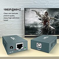 Uport USB 2.0 Extender Cable – 50 Meter, durable, supports 480 Mbps data transfer, ideal for long distances, plug and play.