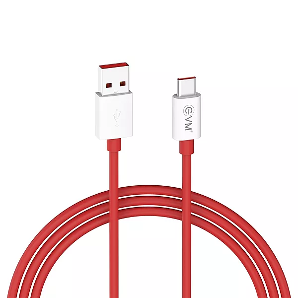 EVM 1PLUS01 Type C Cable 100W 1M - Red