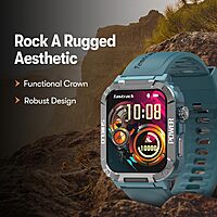 Fastrack Limitless Valor Smart Watch with 1.91" Ultra HD Display, Bluetooth Calling