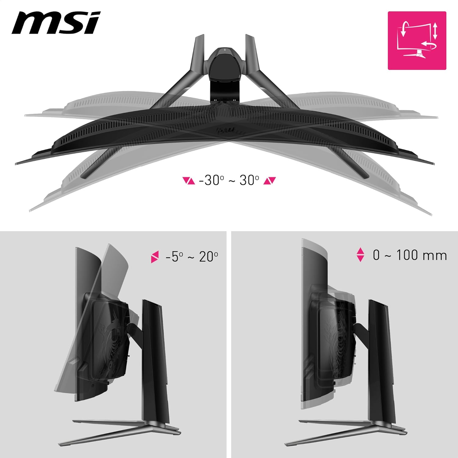 MSI,34 Inch, 240Hz Refresh Rate Monitor, MPG 341CQPX QD-OLED