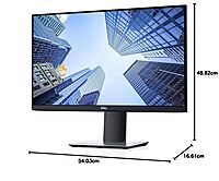 Dell P2419H 24″ FHD IPS Monitor – HDMI, DP, VGA, USB | Anti-Glare | VESA | Black
