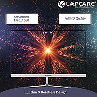 LAPEYE LM22WHD: a 21.5″ Full HD LED monitor (1920×1080), IPS panel, 5 ms response, flicker‑free, VGA & HDMI inputs. 3‑year warranty.