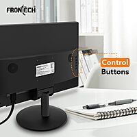 Frontech MON-0001 – 19" flat screen monitor featuring bright visuals, slim profile, and reliable performance for basic computing needs.