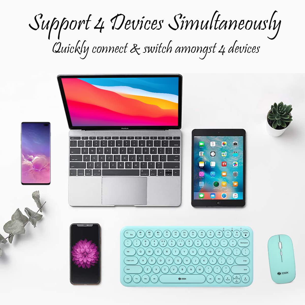 ZOOOK Orbit Pro Bluetooth Keyboard & Mouse