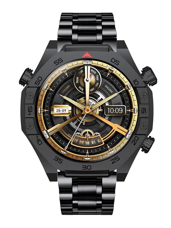 TIMEX Smart NexGen 1.43"(3.6cm) AMOLED Display with Functional Smartwatch for Unisex - TWTXW700T