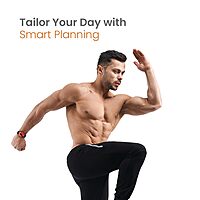 Just Corseca Sprint Smartwatch – Bluetooth Connectivity | Fitness & Activity Tracking | Blue